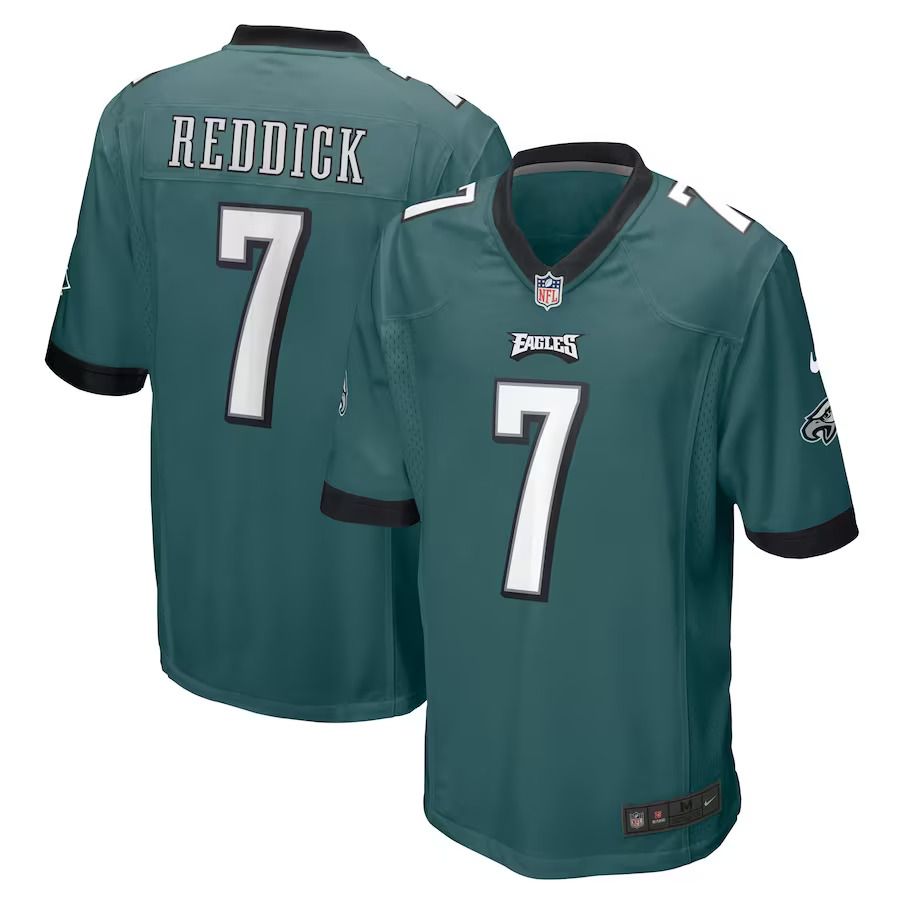 Men Philadelphia Eagles #7 Haason Reddick Nike Midnight Green Game NFL Jersey->philadelphia eagles->NFL Jersey